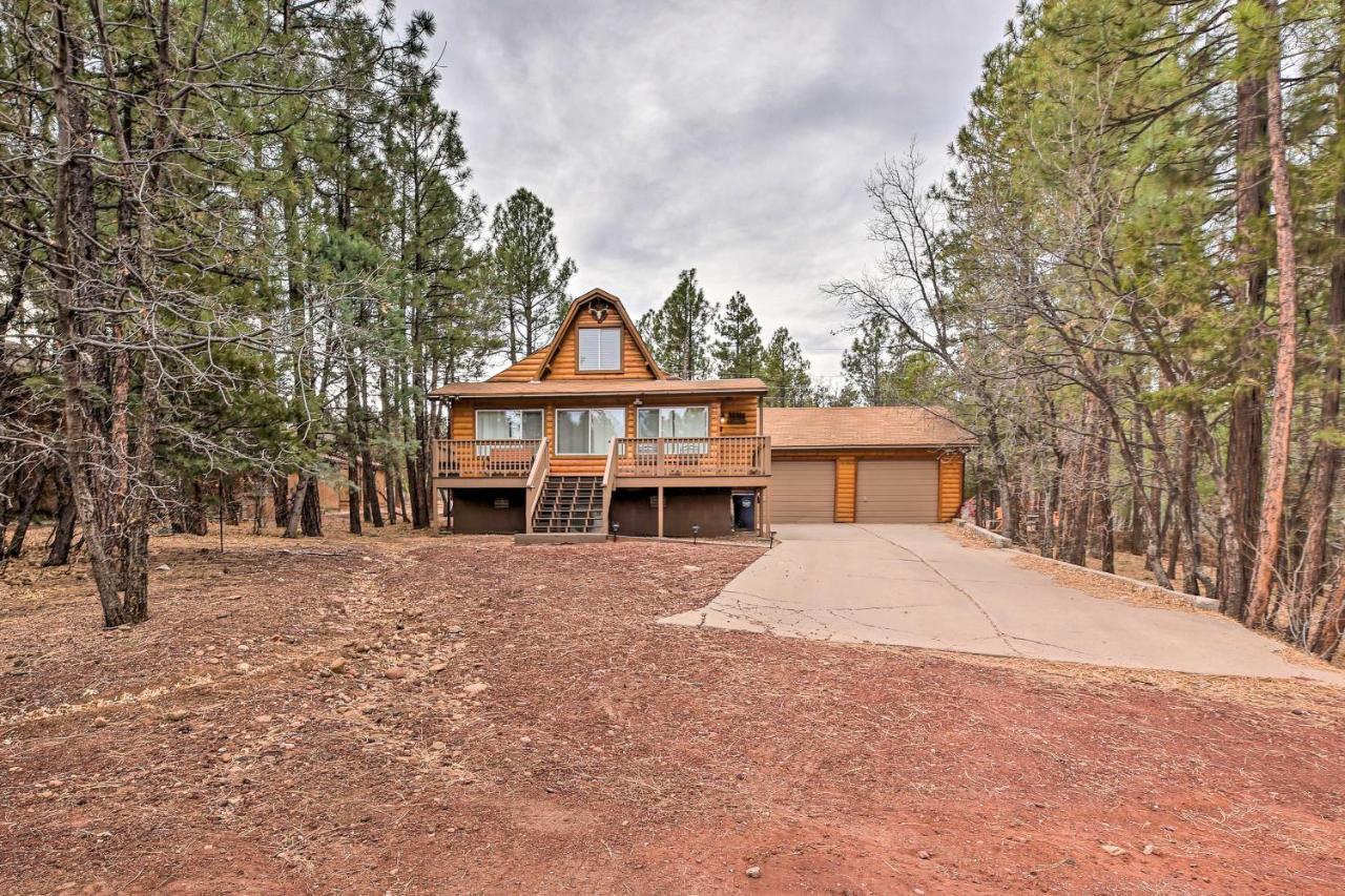 Show Low Cabin With Bbq And Fire Pit Pets Welcome! Екстер'єр фото