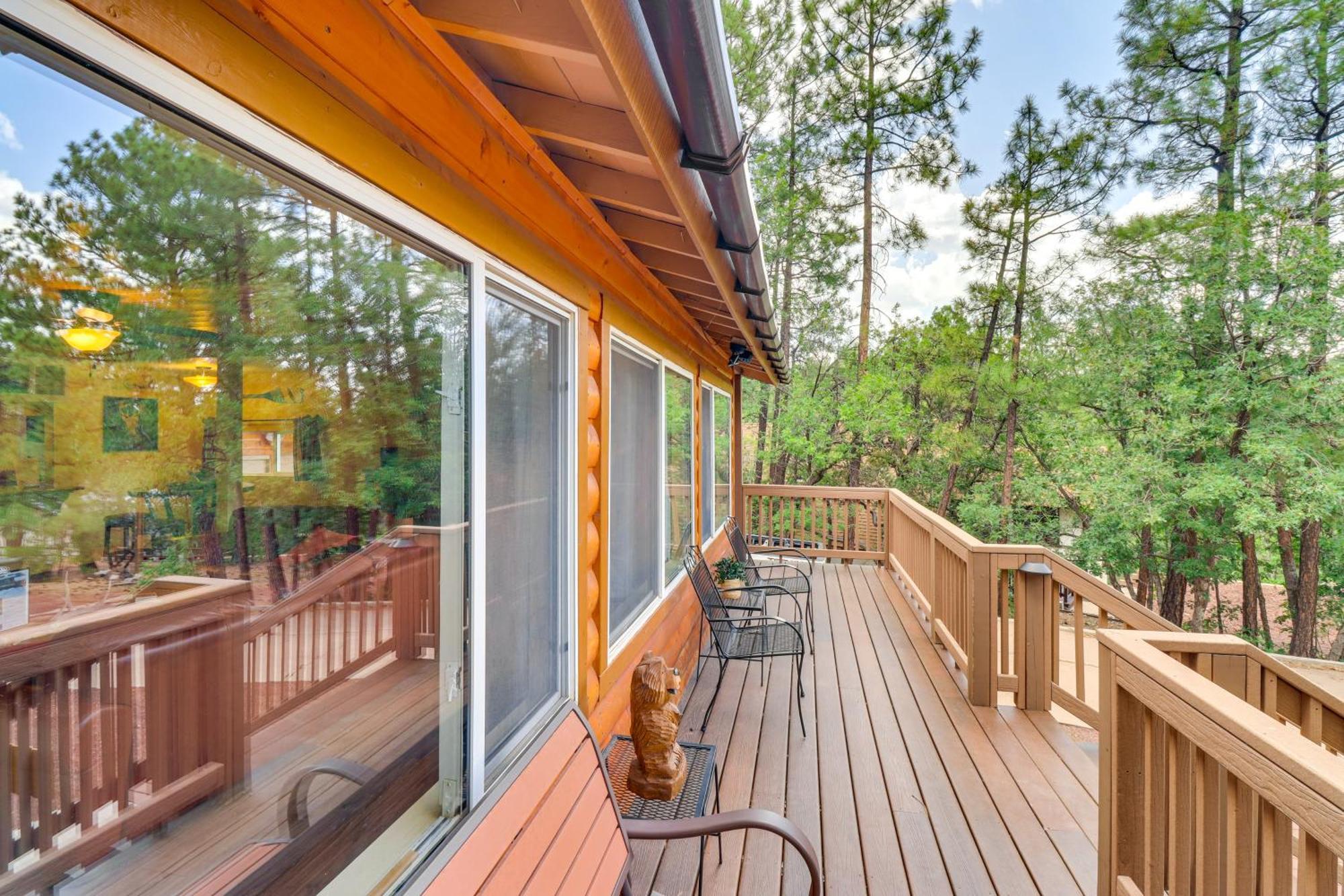 Show Low Cabin With Bbq And Fire Pit Pets Welcome! Екстер'єр фото