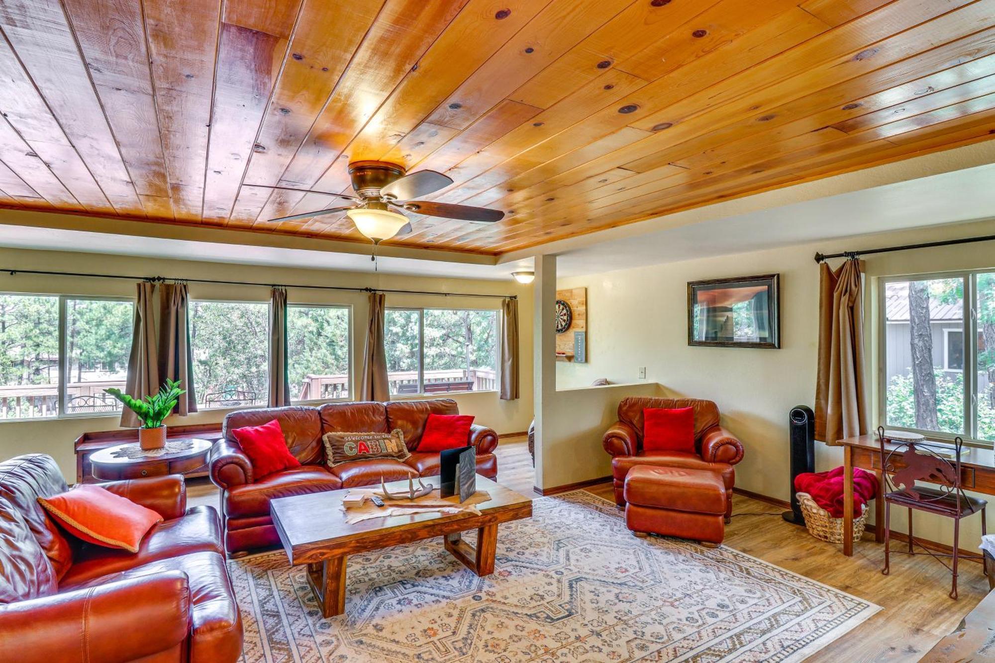 Show Low Cabin With Bbq And Fire Pit Pets Welcome! Екстер'єр фото